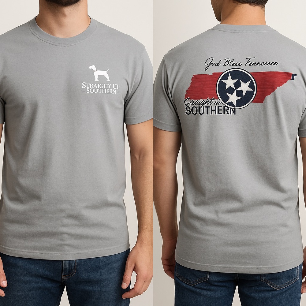 Straight Up Southern Tennessee Tee – Size Medium – New with Tags